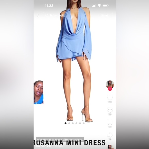 I.Am.Gia Dresses | Iamgia Rosanna Mini Dress Never Worn | Color: Blue | Size: Xl | Leahloves09's Closet I.Am.Gia Dresses | Iamgia Rosanna Mini Dress Never Worn | Color: Blue | Size: Xl | Leahloves09's Closet